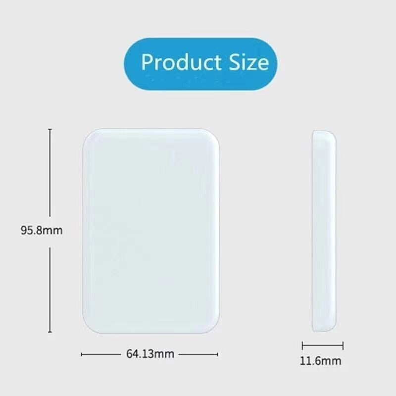 10000Mah Power Bank Magnetic Battery Pack Wireless Charger