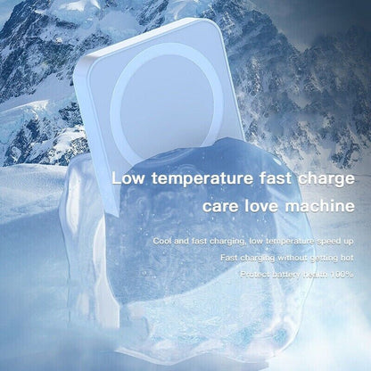 10000Mah Power Bank Magnetic Battery Pack Wireless Charger